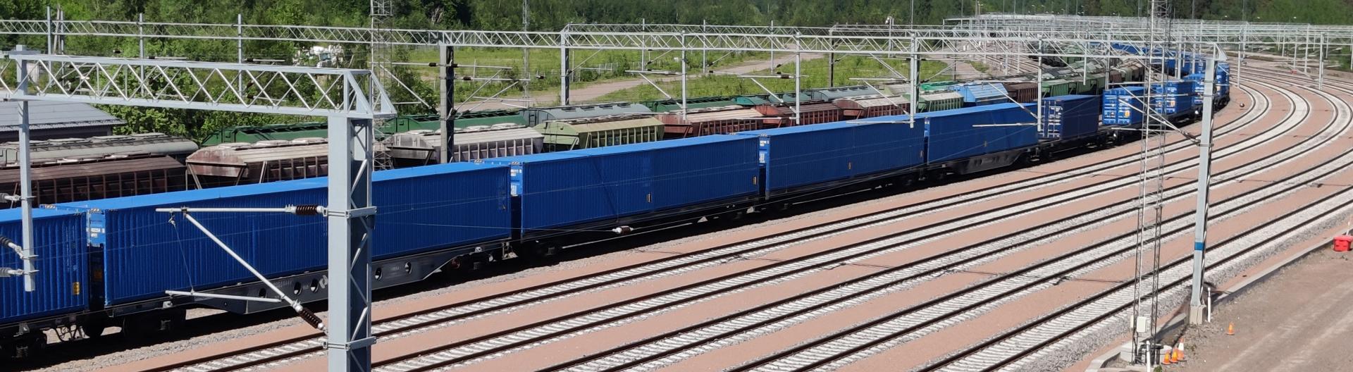 Nurminen Logisticsin ensimmäinen konttijuna Kotkan Mussalosta Japaniin  lähtenyt matkaan | HaminaKotka